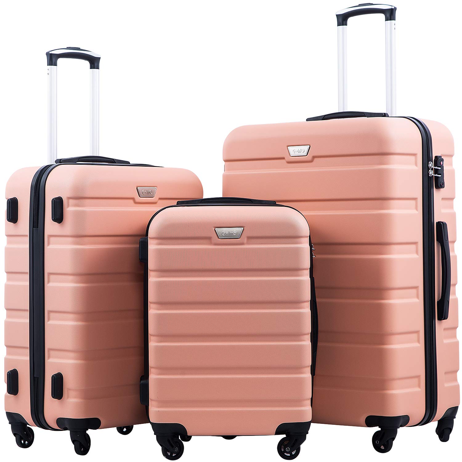 Luggage Brands Best Hard Shell Luggage Sets Zimtown 3-Piece