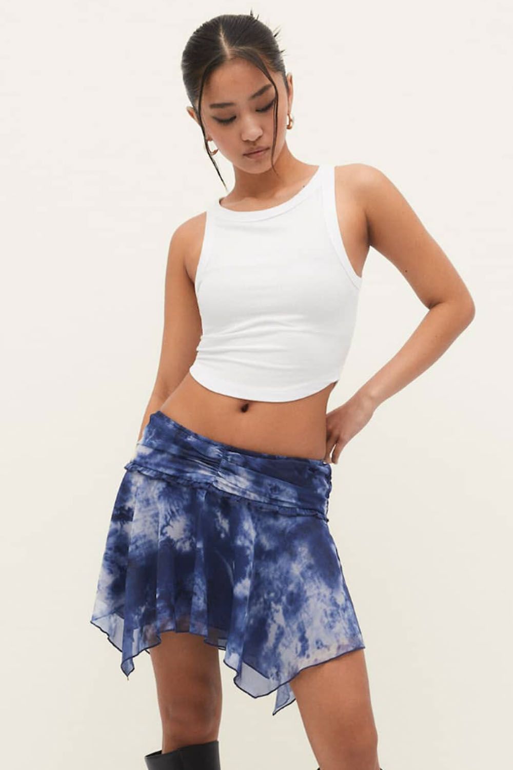 Faldas Plisadas Zara Falda Mini Cuadros Milanuncios Falda