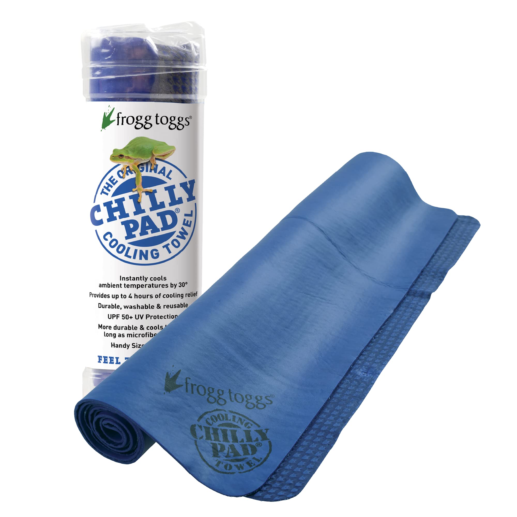 5-Pack Instant Cooling Towels – Ice Cold Chilly Pad For Gym, Running, Yoga – Multicolor