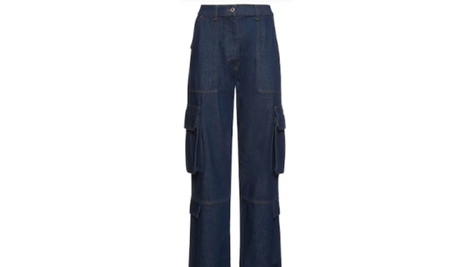 Goldenpoint Mujer Pantalones Straight Pinstripes Con Cintura Elástica Y