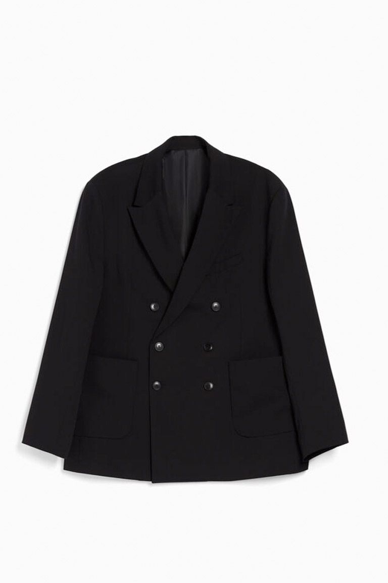 Americana Negra Blazer Hombre C&a Las Mejores Americanas Y