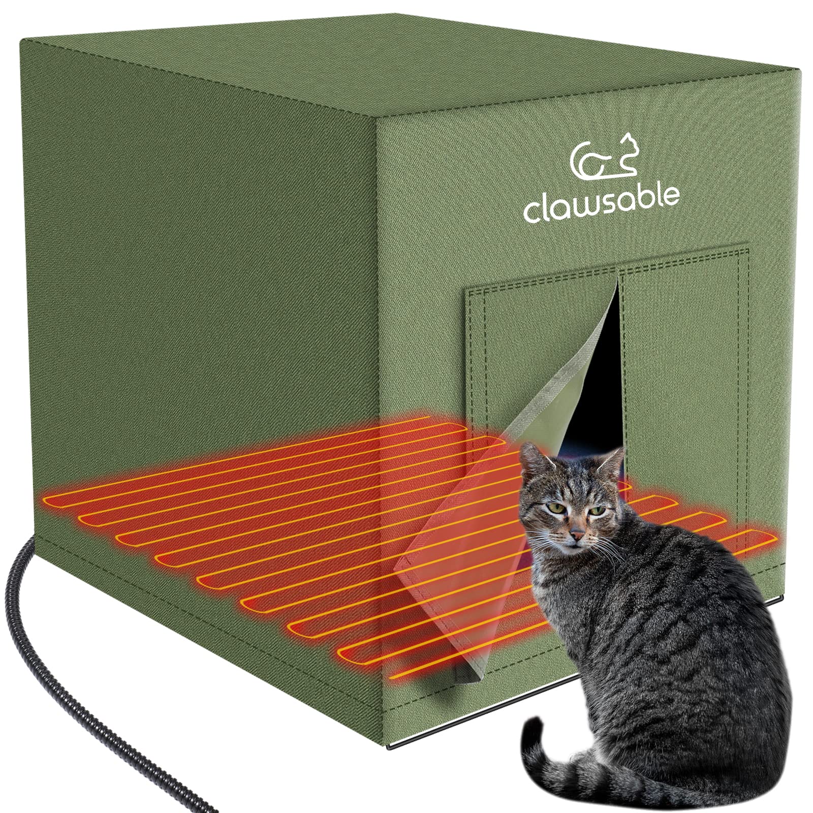 keep feral cats warm
