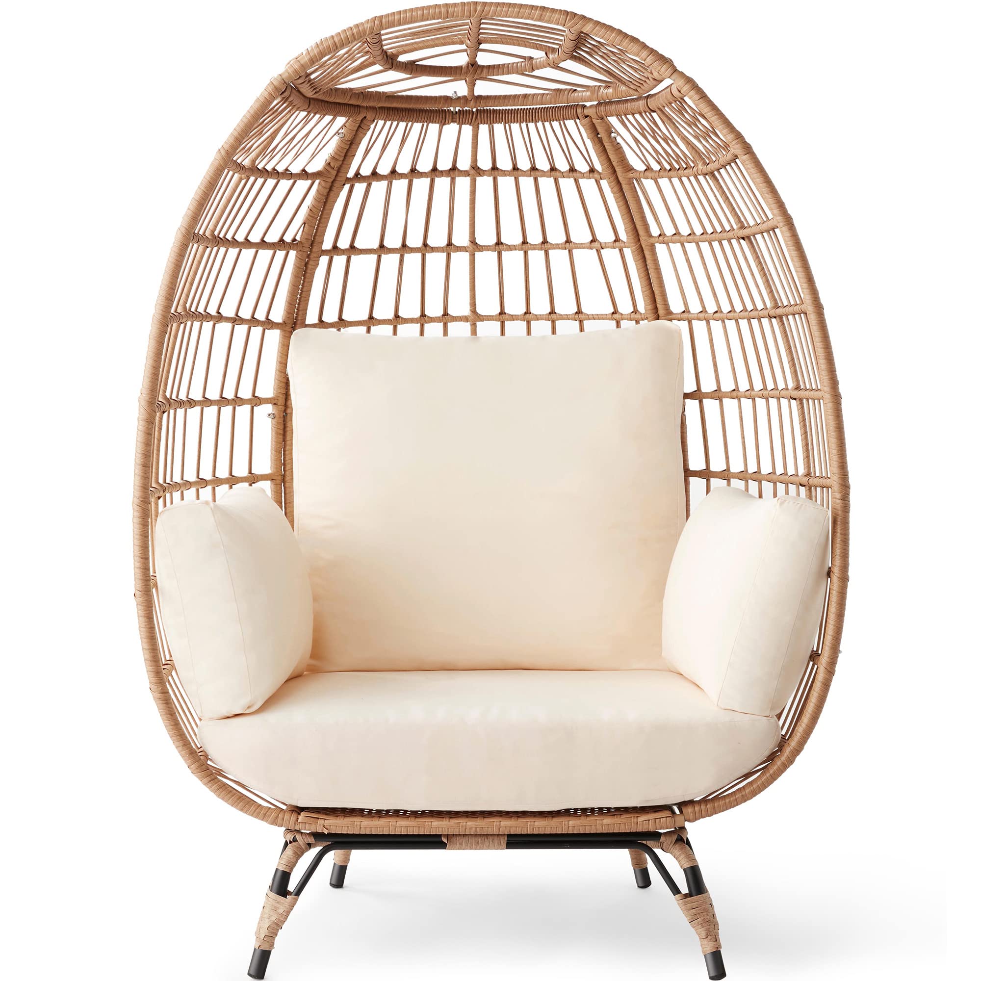 We Spotted Costco's Popular “Egg Chair” for HALF the Price on Amazon
