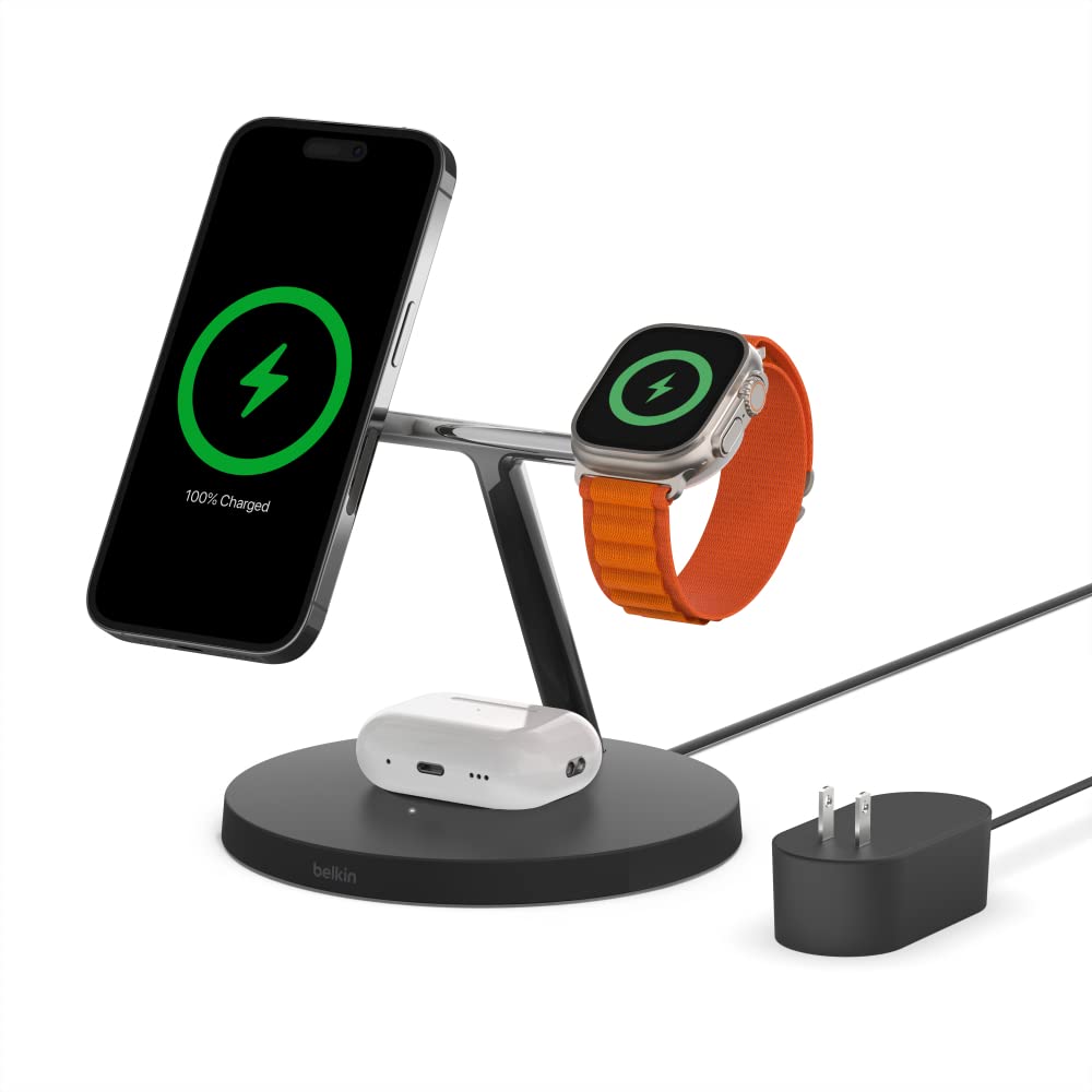 Charging Dock Best Dual Charger For Iphone And Apple Watch MagSafe