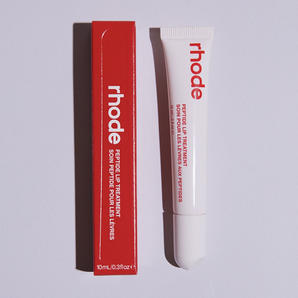 Hailey Bieber on Her Strawberry-Inspired Peptide Lip Treatment