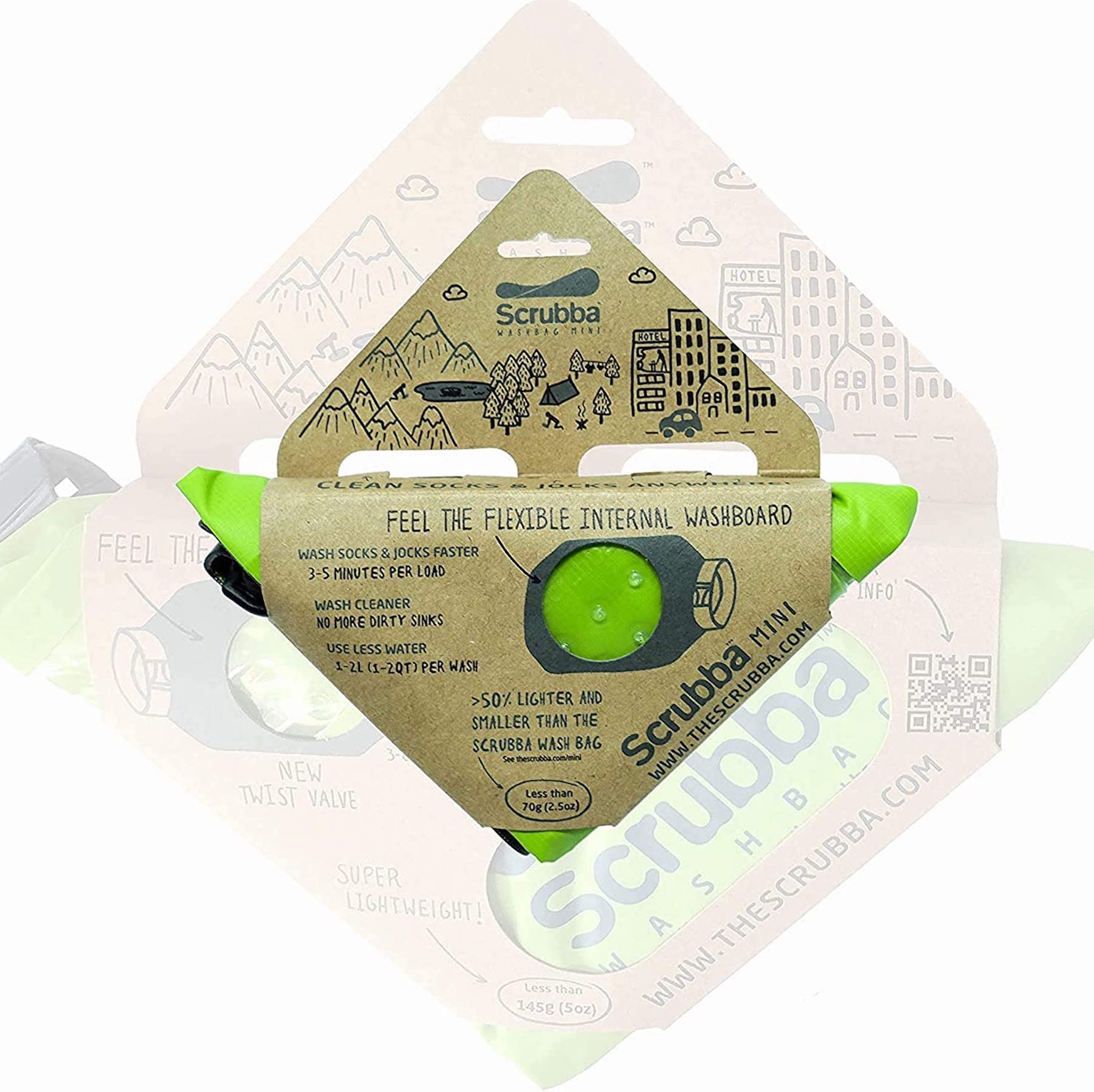 Scrubba Wash Bag, la lavatrice portatile per fare il bucato