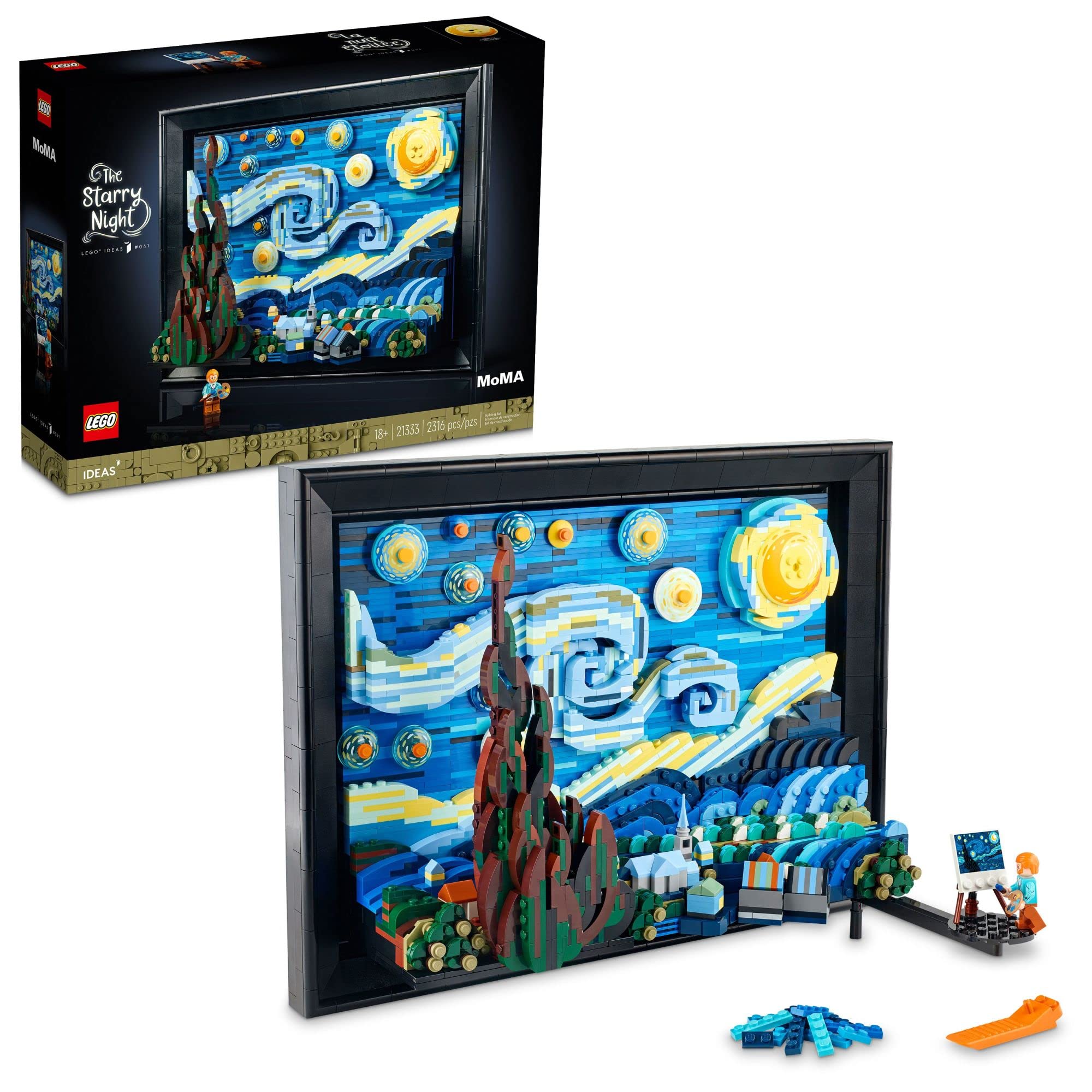 LEGO Gave Van Gogh's 'Starry Night' A Makeover—And It's Stunning