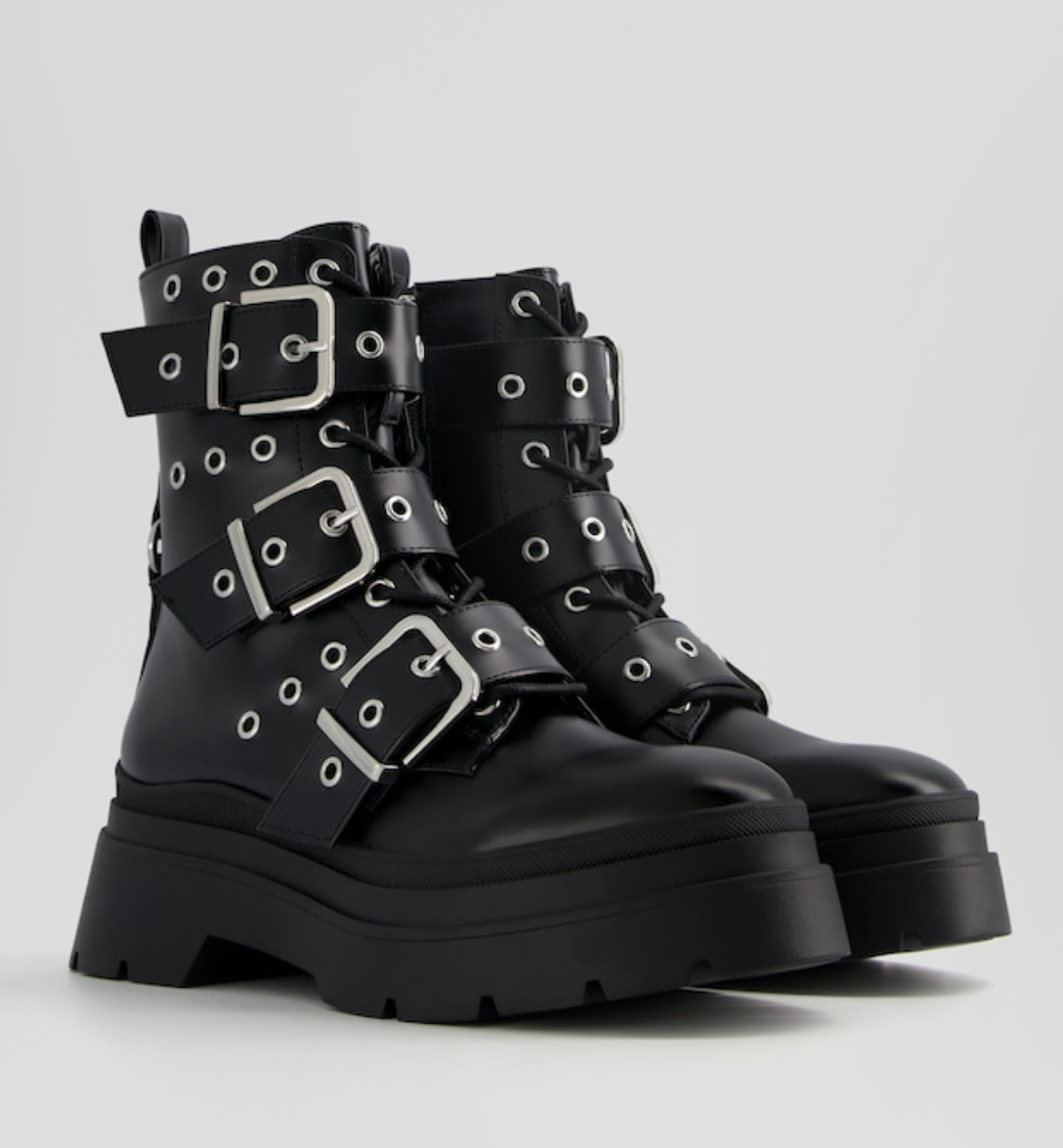 botas cómodas y preciosas para los días de lluvia de Zara