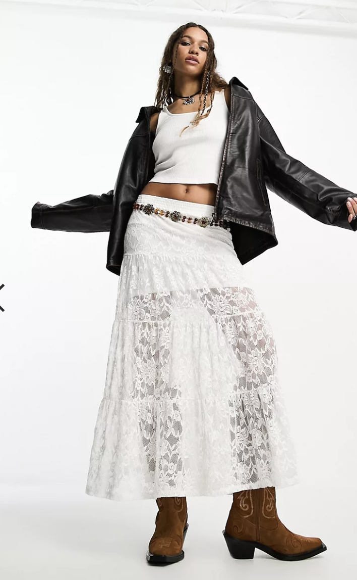 Combinar Falda Midi Look Falda Y Botas Altas Falda Midi Con Botas