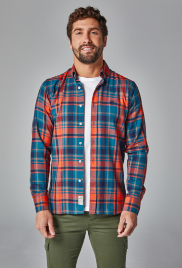 La camisa de cuadros estilo leñador se lleva este otoño, palabrita