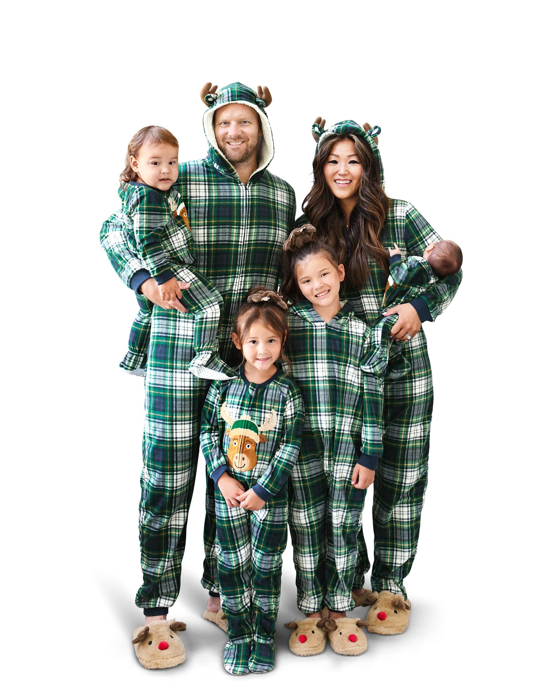 Matching Onesies For Family Christmas Family Christmas Pjs