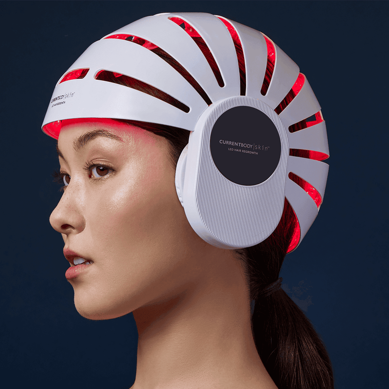 CURRENTBODY skin LED hair regrowth 頭皮頭髪 Red Light Therapy Hair Loss Helmet | FDA Cleared | Hair Growth