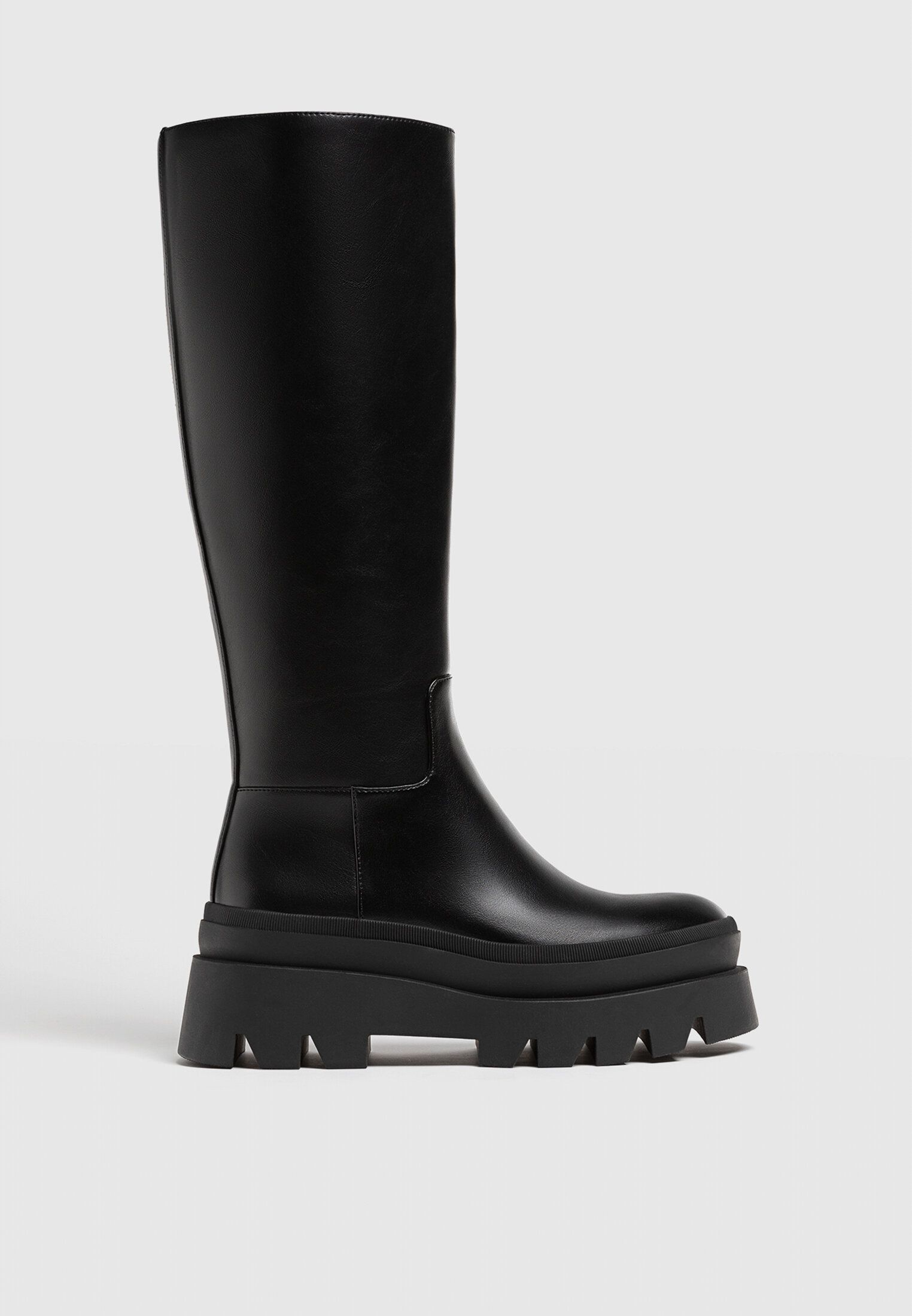 Botin Plano Botines Zara Perlas Botas Negras Botines Stradivarius