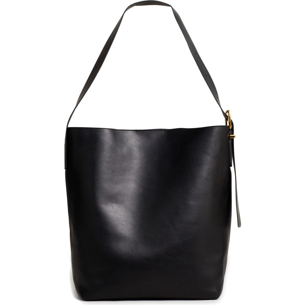 Katie Holmes' Leather Tote Bag from Madewell Nails Quiet Luxury