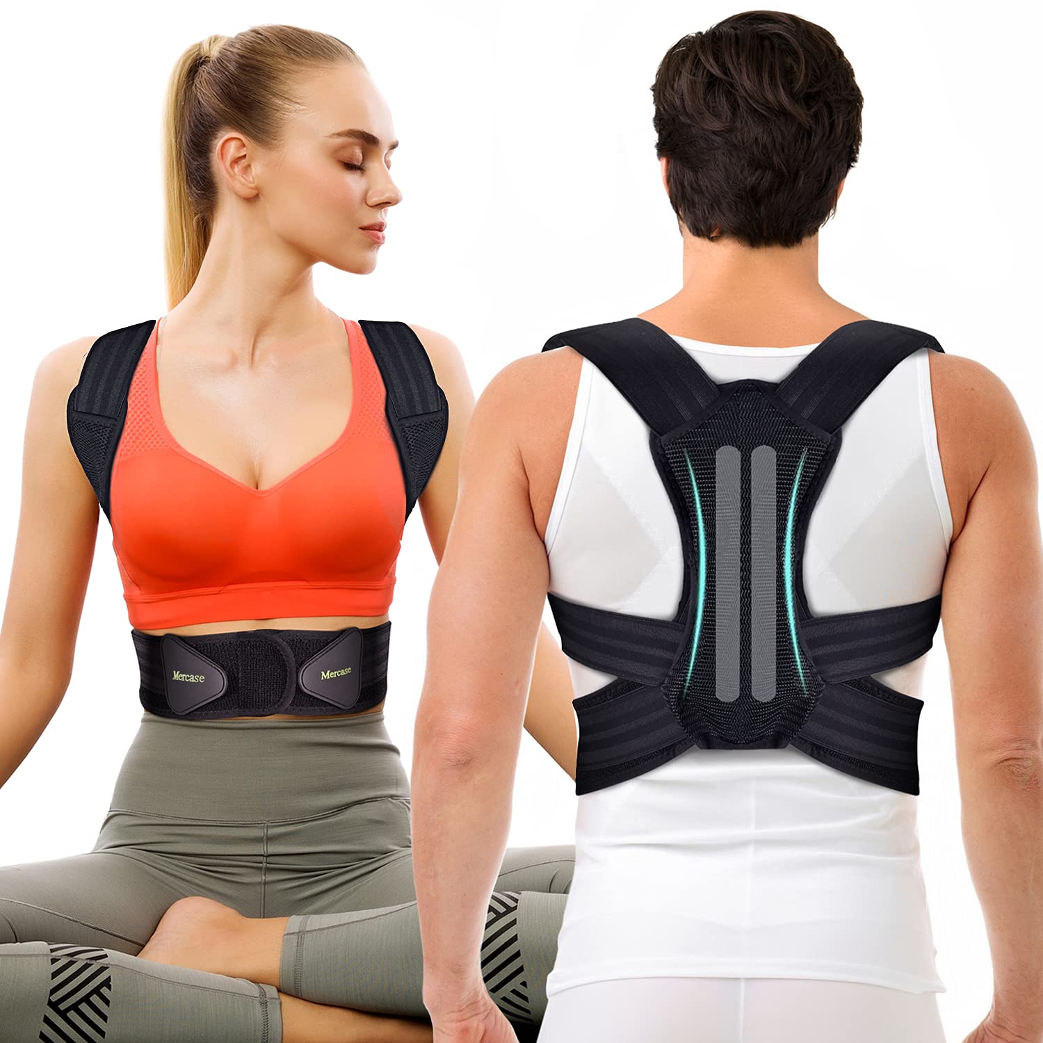 thumbnail image 2 of Adjustable Posture Corrector For Men & Women – Cervical & Back Support Vest 2 of 5
