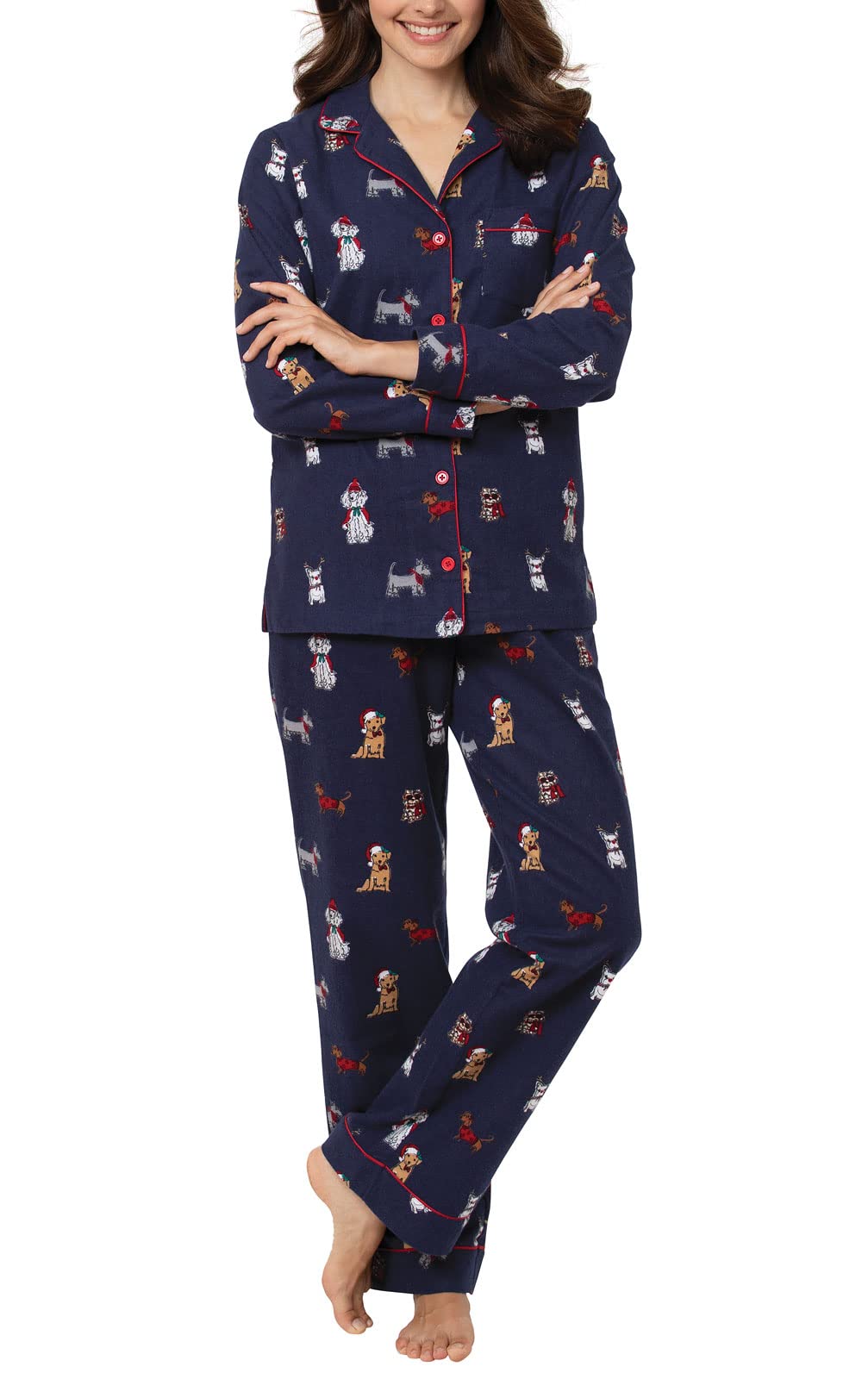Christmas Pajama Set Xmas Pjs Amazon Holiday Sleepwear Amazon
