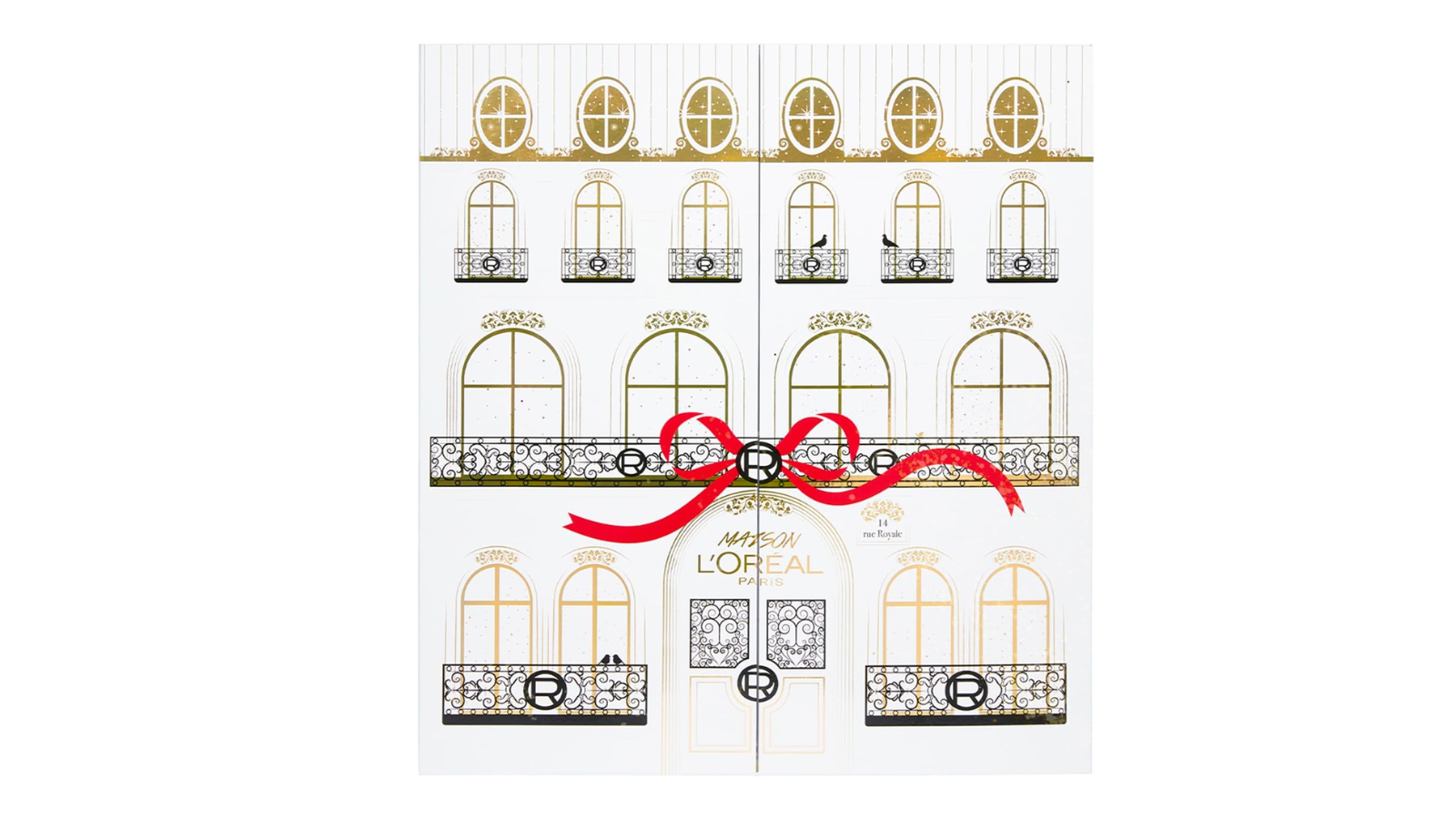 Calendario Dell'Avvento Con Orecchini – 24 Giorni, Conto Alla Rovescia Natalizio In Acrilico, Con Design Geometrico E Gioielli A Sorpresa, Per Donna