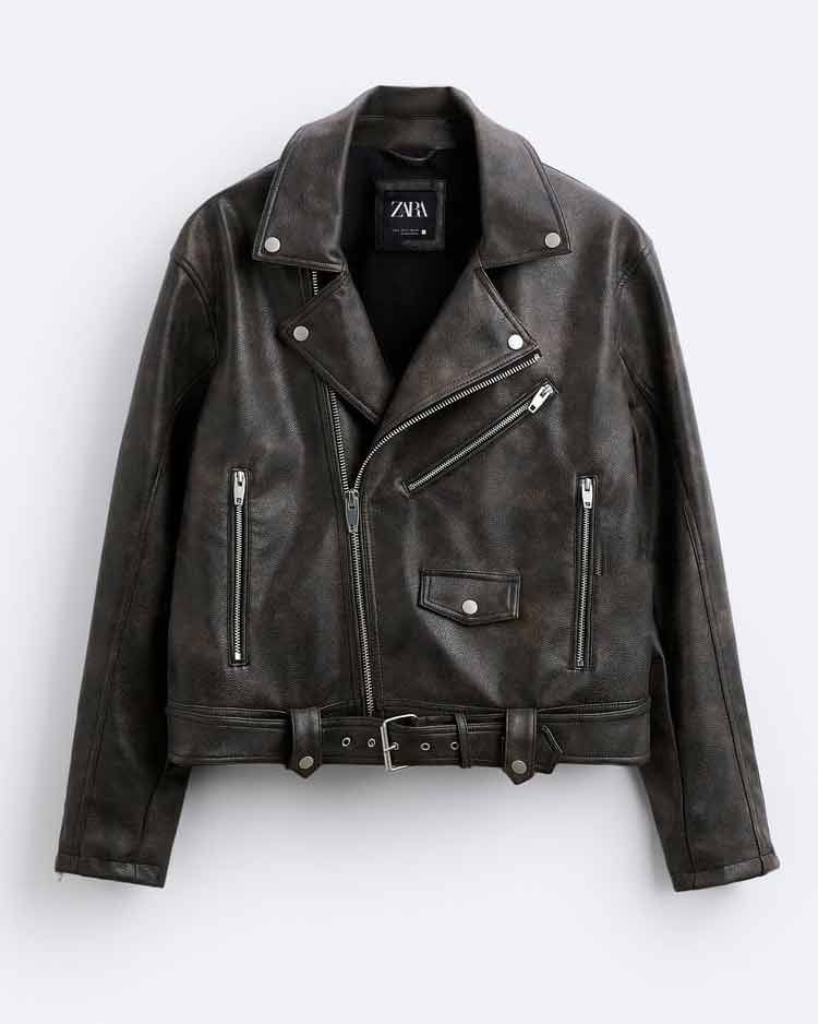 Chamarra Great Chamarras De Piel Para Hombre Zara Chaqueta Cuero