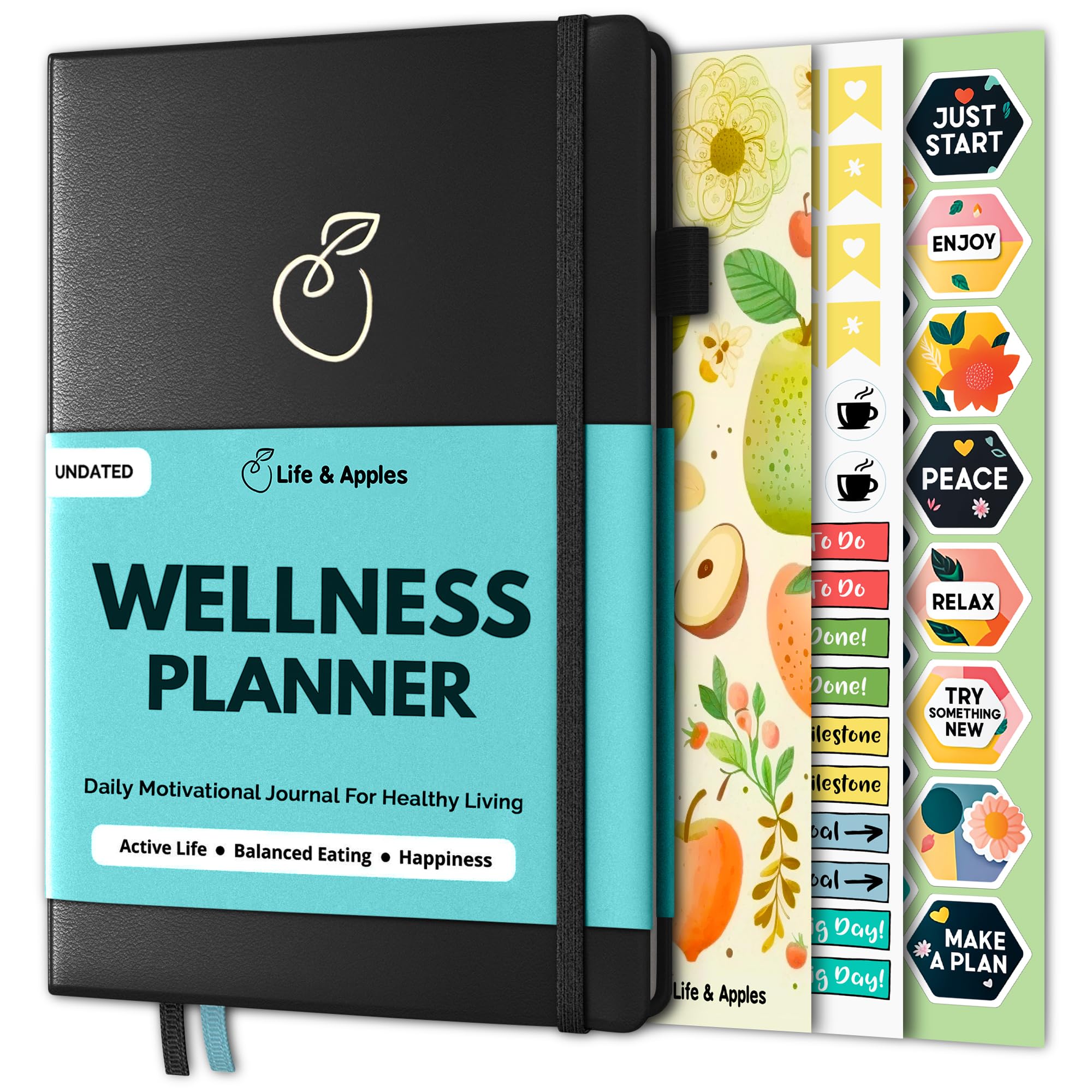 Gym Journal With Habit Tracker Clever Fox Fitness Journal PRO - 6 Month ...