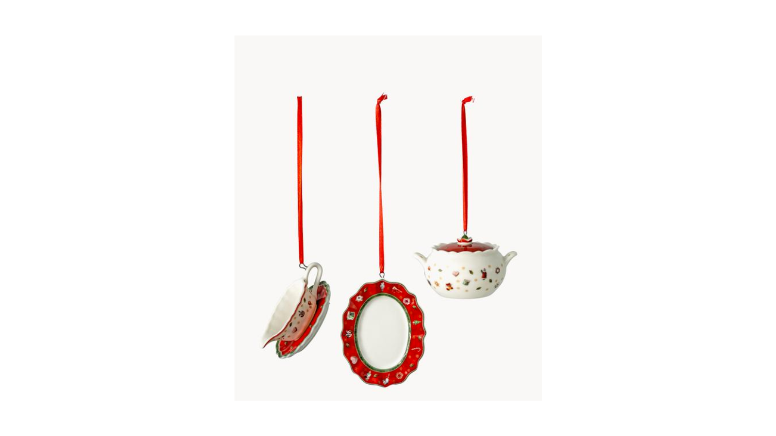 4 pz/set Decorazioni di Natale Stoviglie Holder Bag Albero