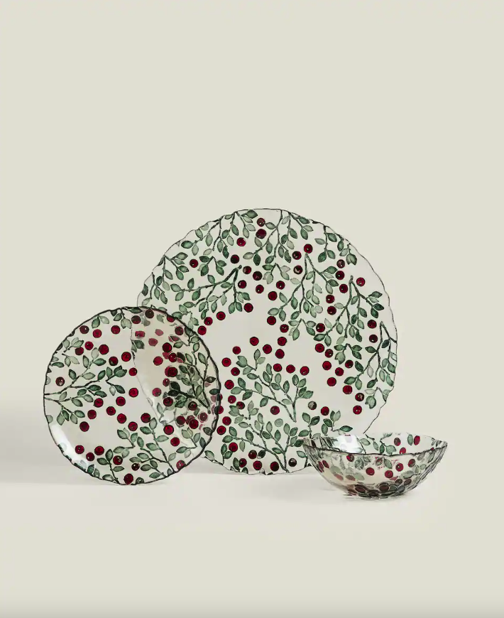 Las vajillas de Zara Home para una mesa de Navidad de impacto