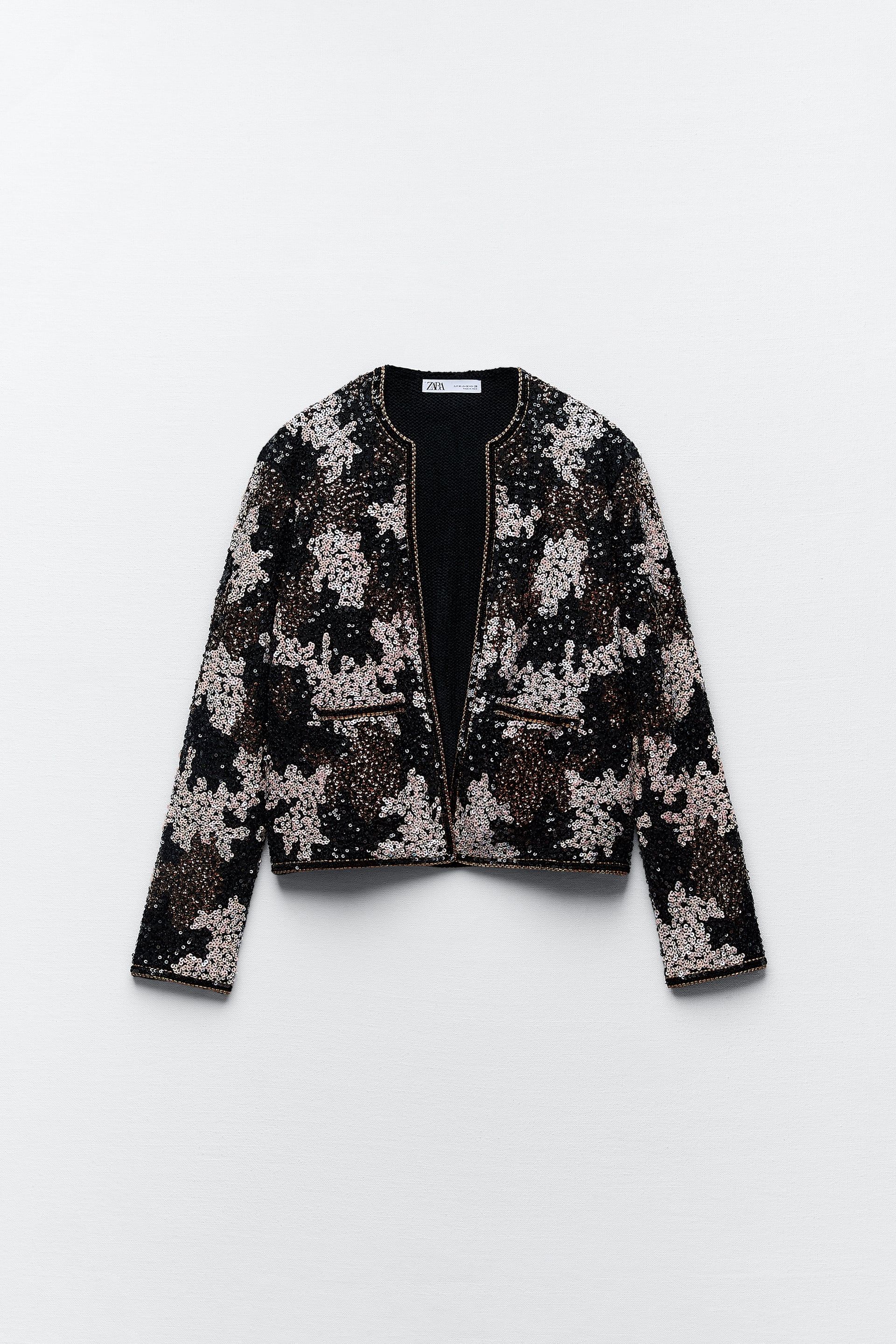 Chaqueta Vestido Chaqueta De Lentejuelas Zara Naty Abascal Triunfa