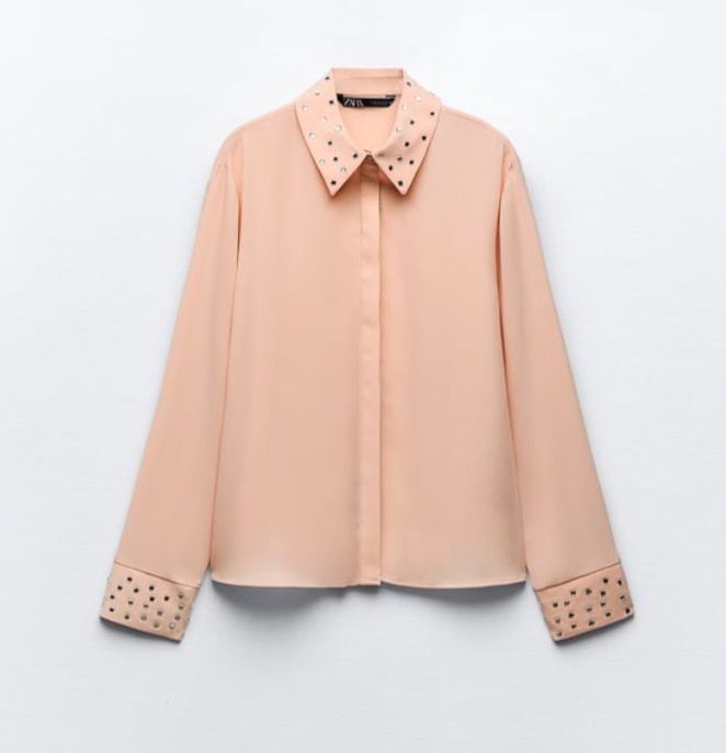 Blusa Estampada Rebajas Zara Blusas Blusa Boho Blusa Terciopelo Zara 20  Blusas Boho De Tendencia Para