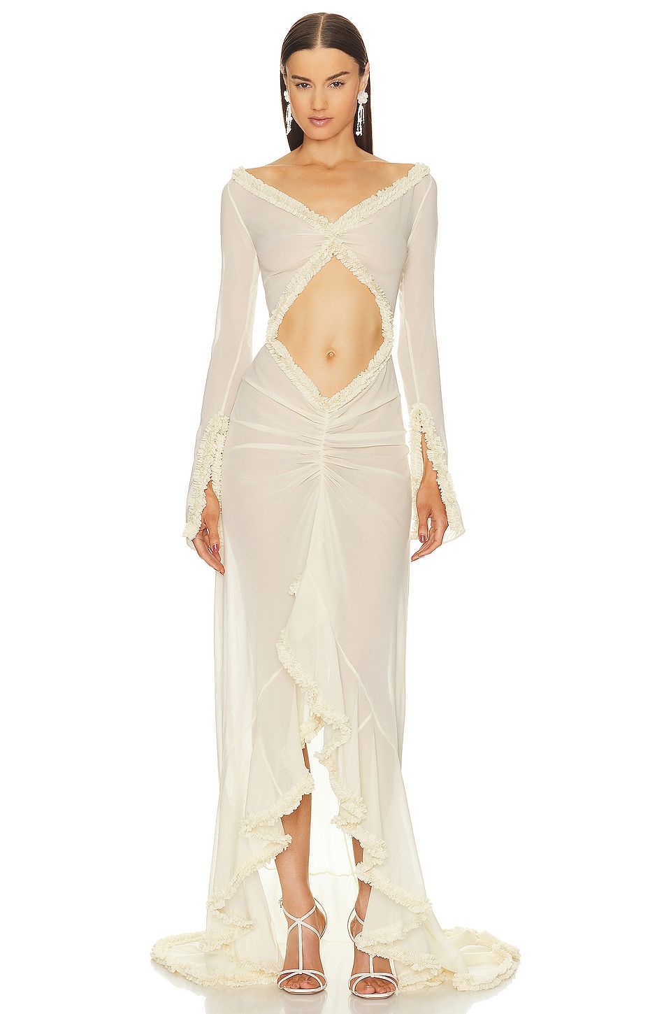 kendall cut out dress Kendall Jenner Wore A Cutout Dress At The Academy Museum Gala