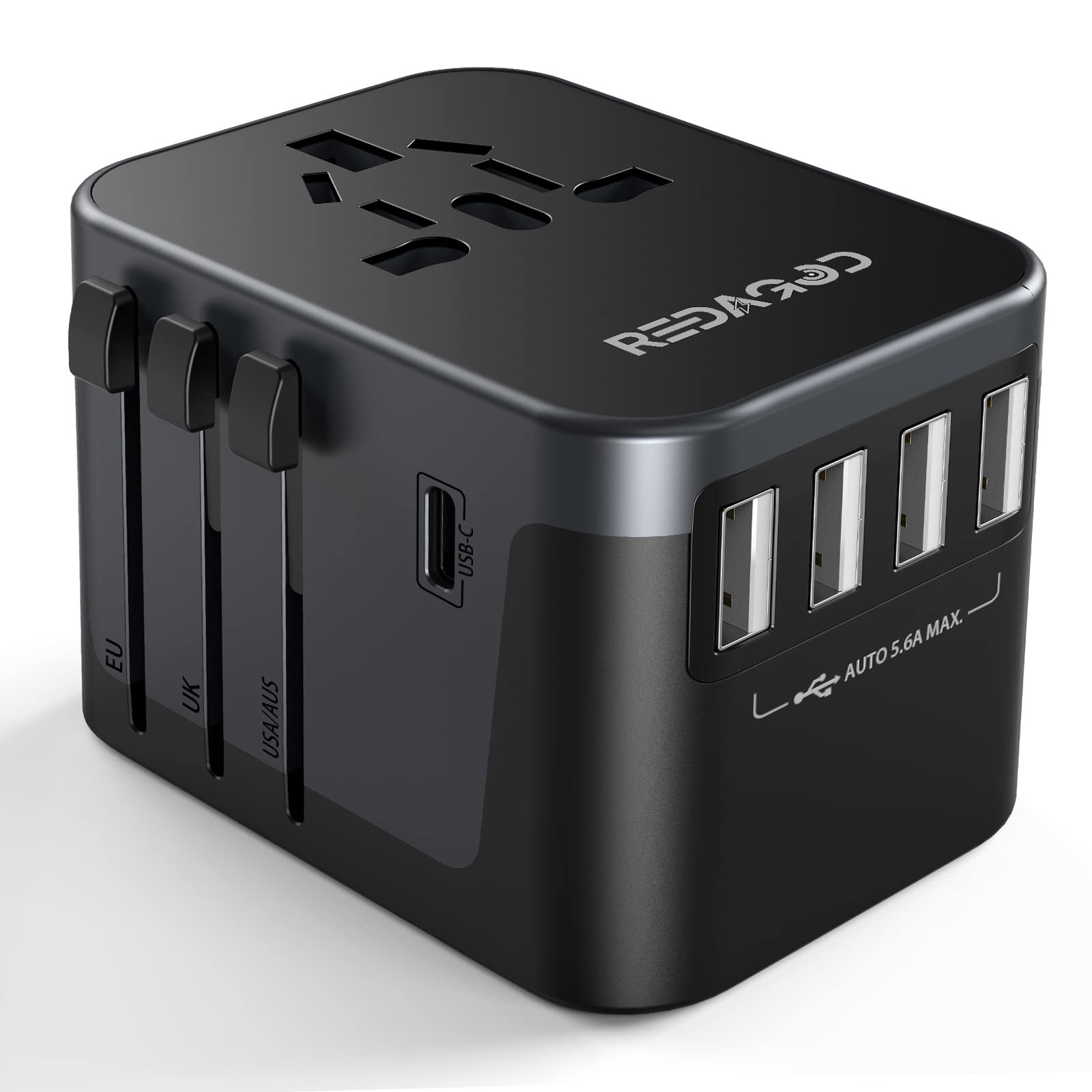 TESSAN Adattatore Universale da Viaggio Kit, Presa Universale da Viaggio amovibile con 2 USB A e 1 USB C, Adattatore Presa 2500W per UK, USA, Giappone, Australia, Canada, Messico, Cina TESSAN Adattatore Universale da Viaggio Kit, Presa Universale da Viaggio amovibile con 2 USB A e 1 USB C, Adattatore Presa 2500W per UK, USA, Giappone, Australia, Canada, Messico, Cina