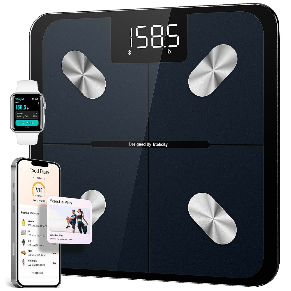 Best Smart Scales For Fitbit Fitbit Aria Wi-Fi Smart Scales