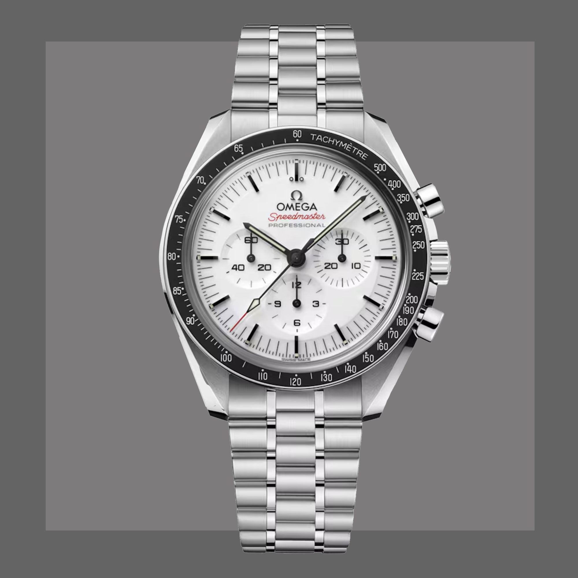 Daniel Craig's White-Dial Omega Speedmaster Moonwatch Has Arrived