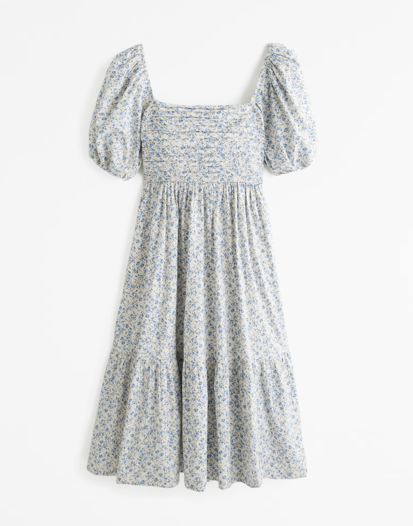 white and blue toile dress Diana Blue Toile Maxi Dress main image 1