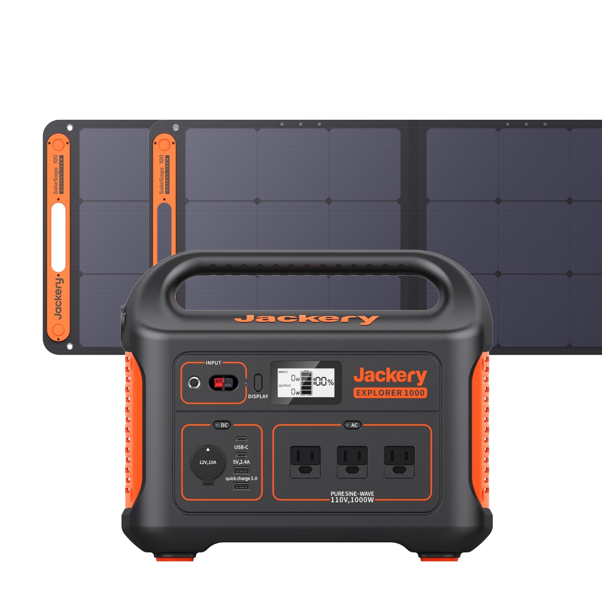 The Jackery Solar-Powered Generator Comes With Two Solar