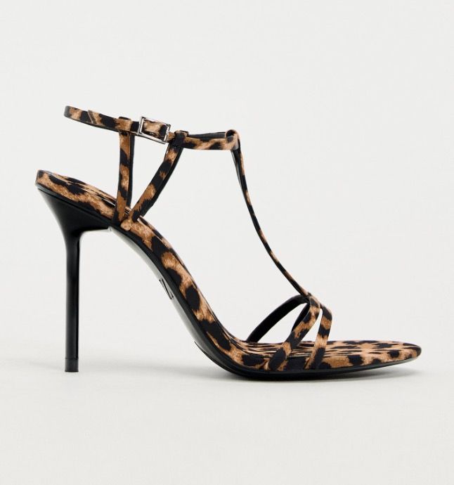 Zapatos Leopardo Zara Zapatos Animal Print Zara Leopardo De - Main Image