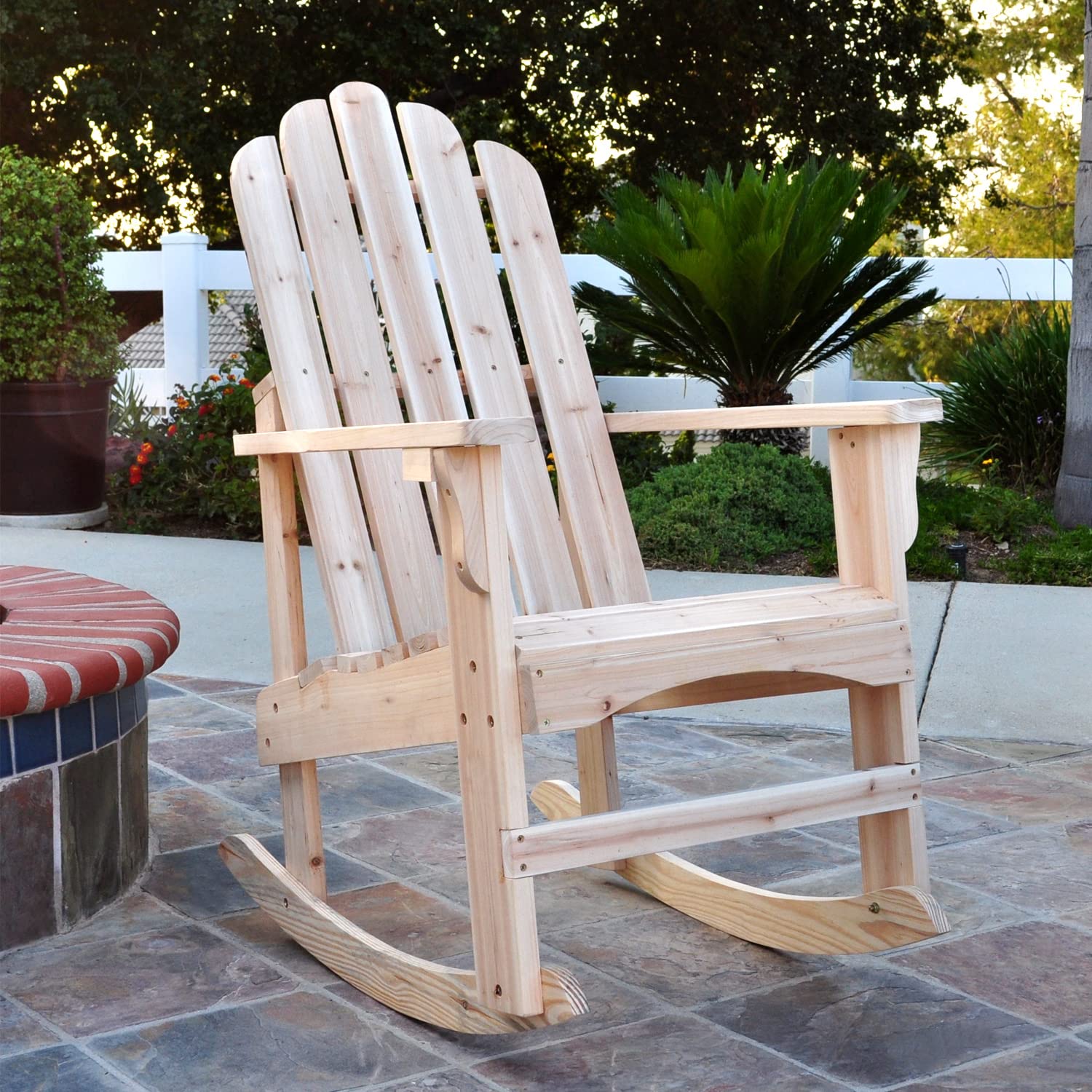 Outdoor Adirondack Hampton Bay Wood Adirondack Chair Adirondack