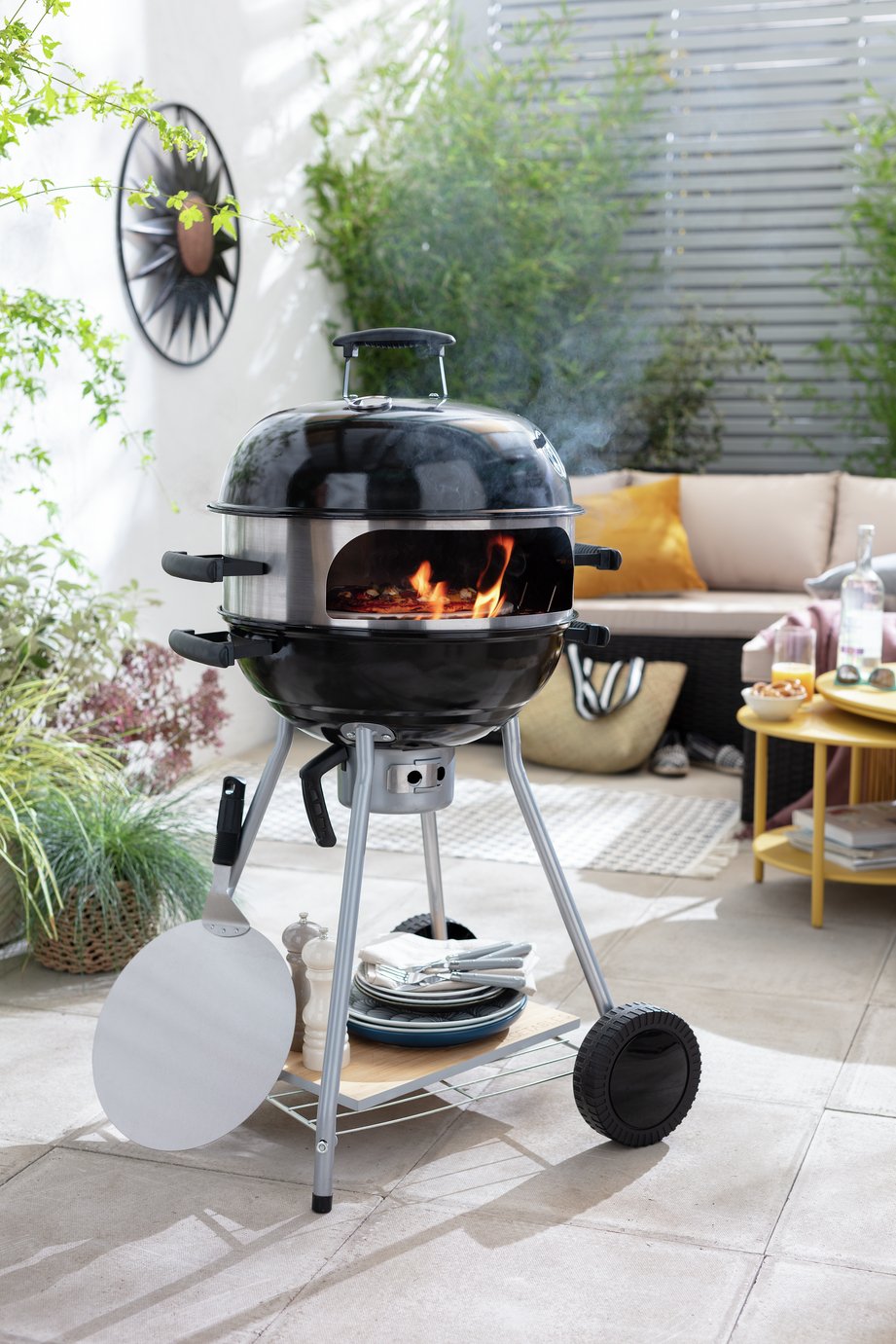 Bbq Grill Basket Bunnings Rotisserie Basket Multi-Purposes BBQ