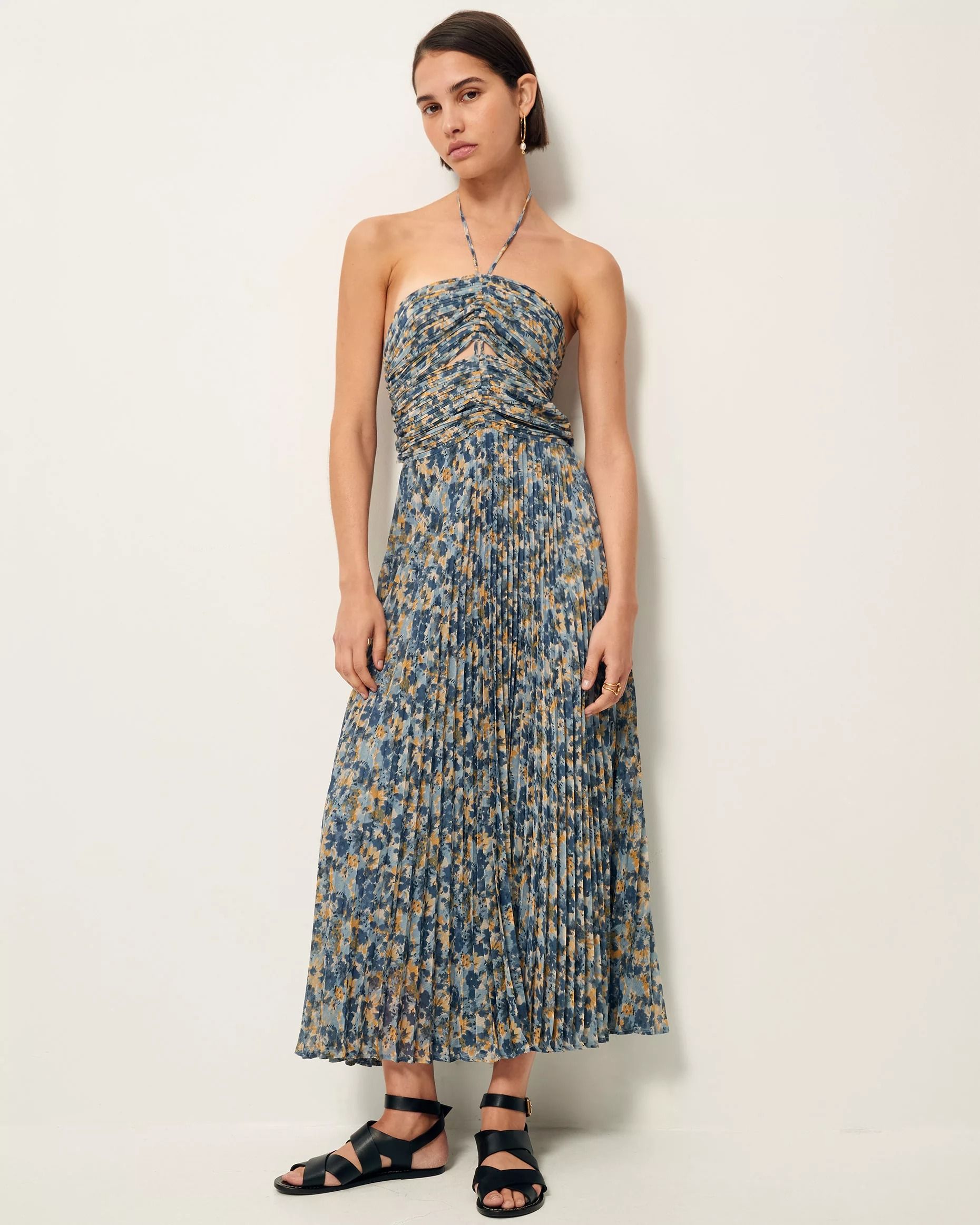 vestido midi moises nieto tienda online