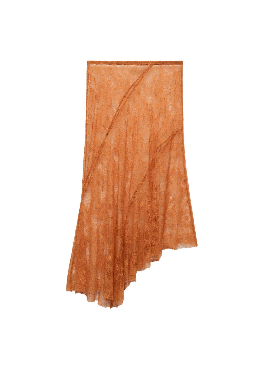 Las faldas transparentes son tendencia esta primavera según las