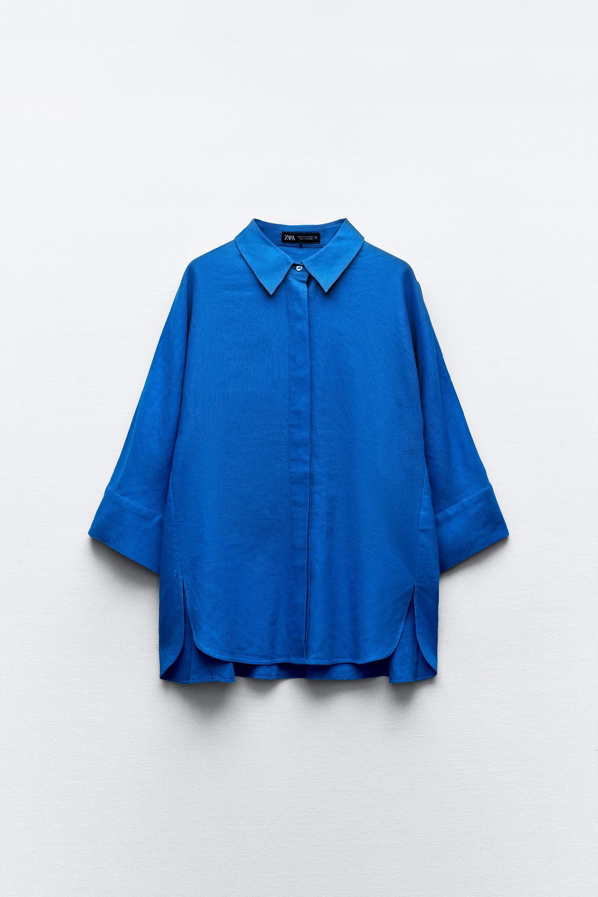 Camisa Novedades De Zara Mujer El Conjunto De Lino Más Bonito De