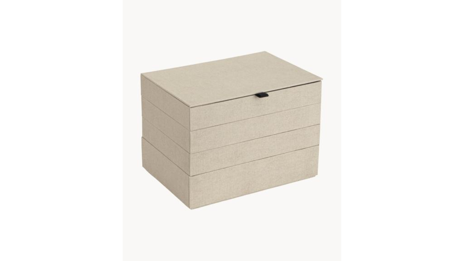Organizer Per Gioielli MDesign – 4 Cassetti Con Inserti Rimovibili In Velluto, Portagioie Trasparente E Grigio, Per Anelli, Orologi E Collane
