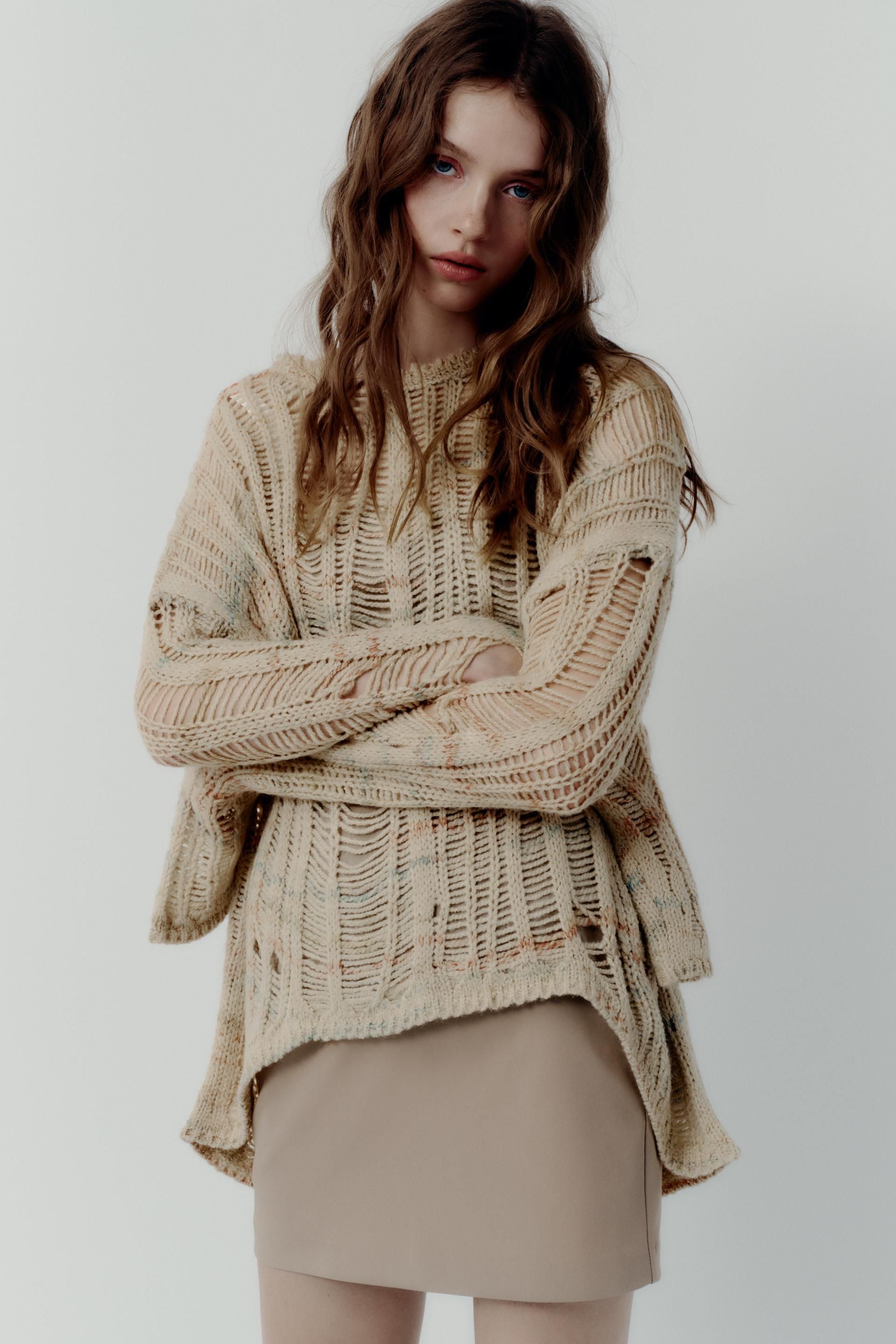 Otoño Invierno Jerseys Para Mujer Zara Moda Otoño Zara Ropa Mujer