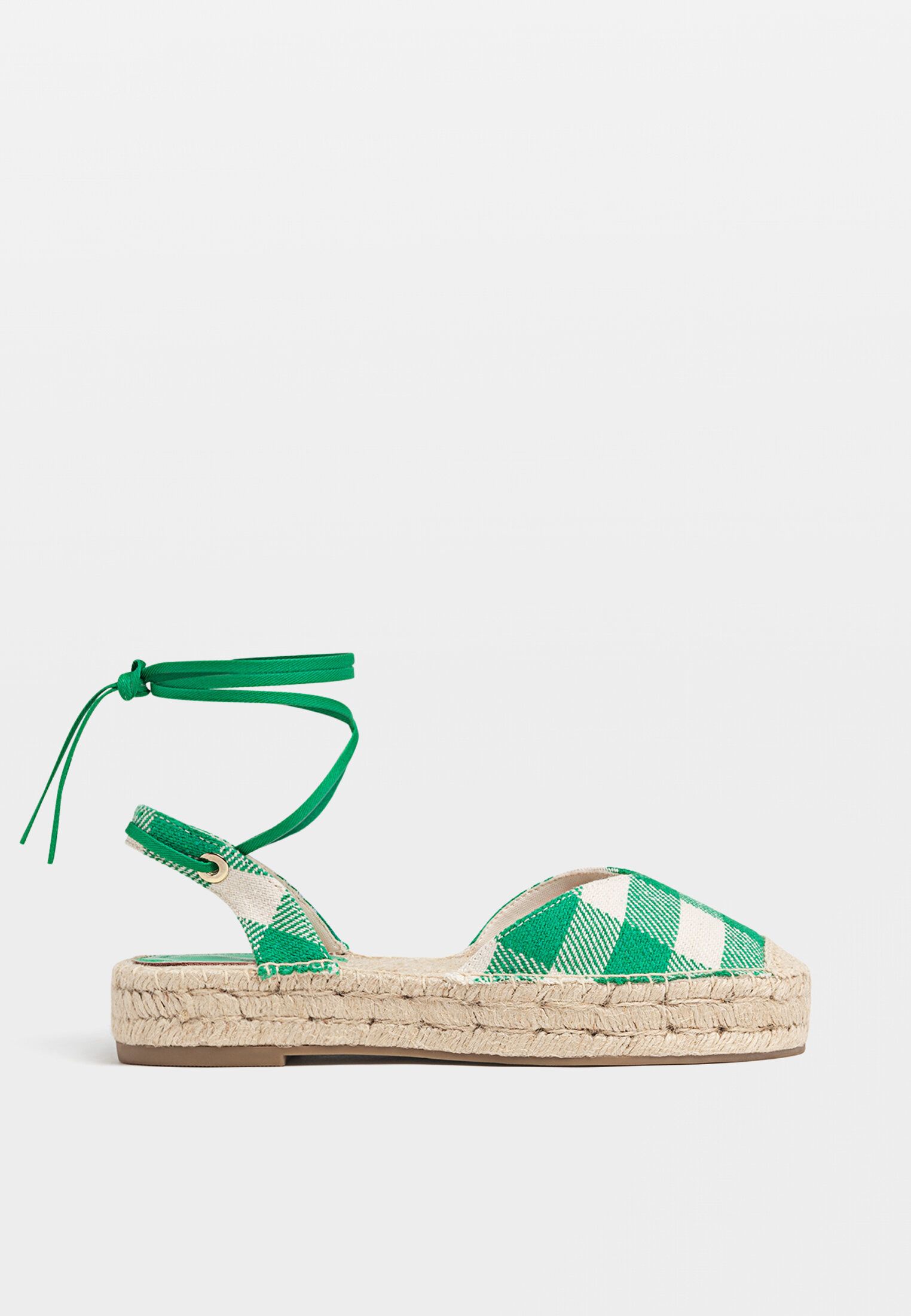 Stradivarius Alpargatas Crochet Atadas Stradivarius Lanza Las