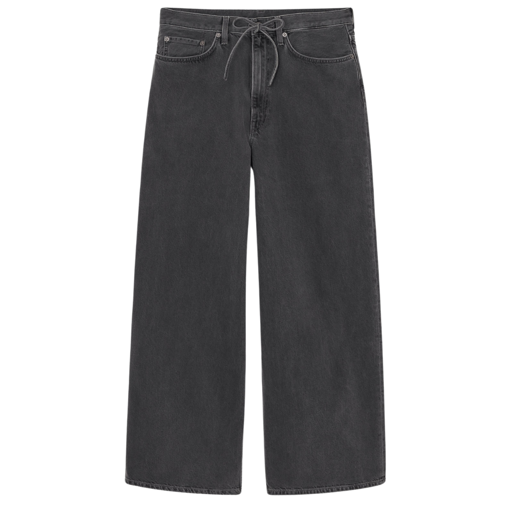 Trek op wijde pijpen jeans voor vrouwen trek op hoge taille rekbare