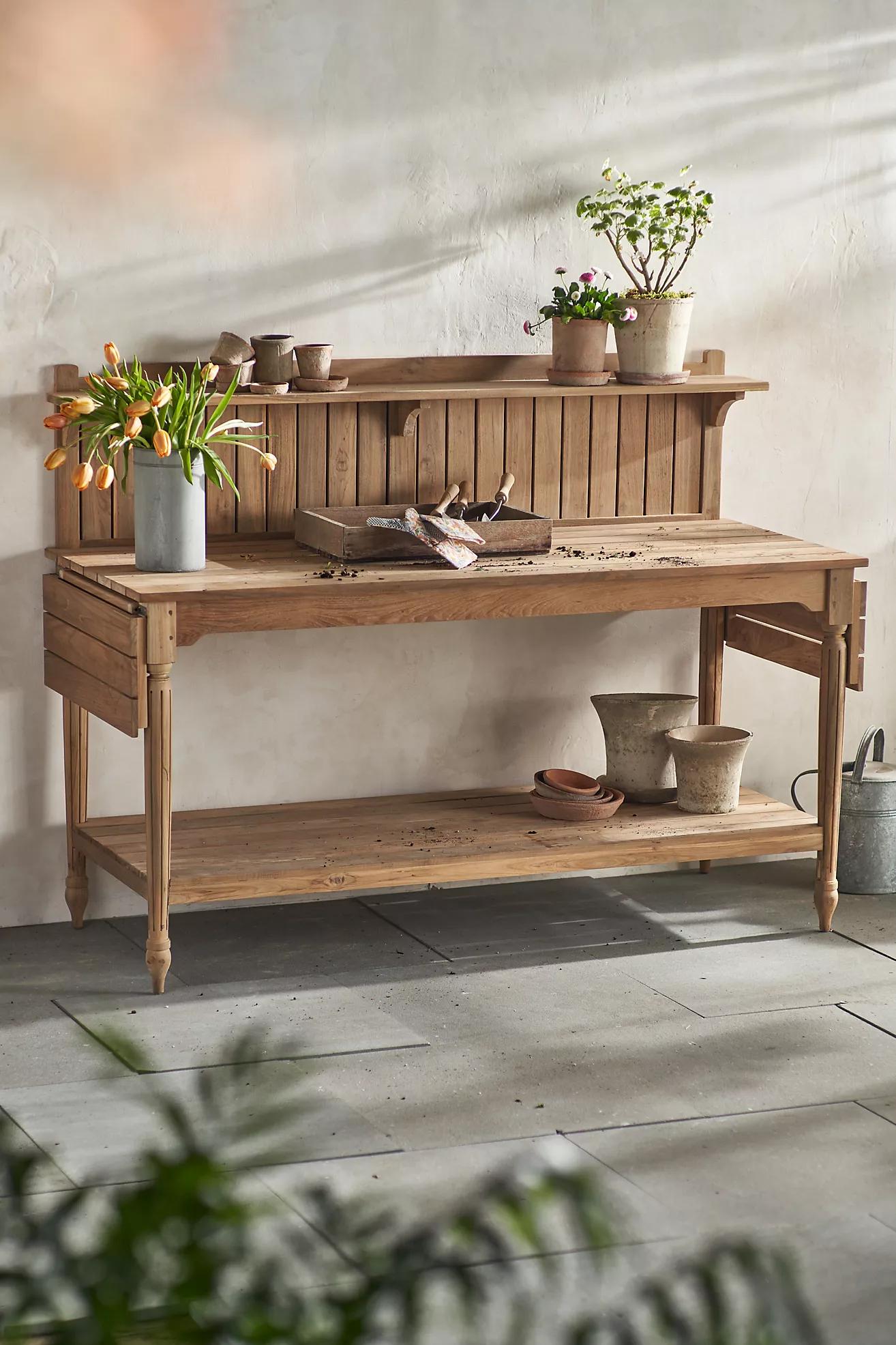 The 7 Best Potting Benches to Elevate Your Outdoor Space