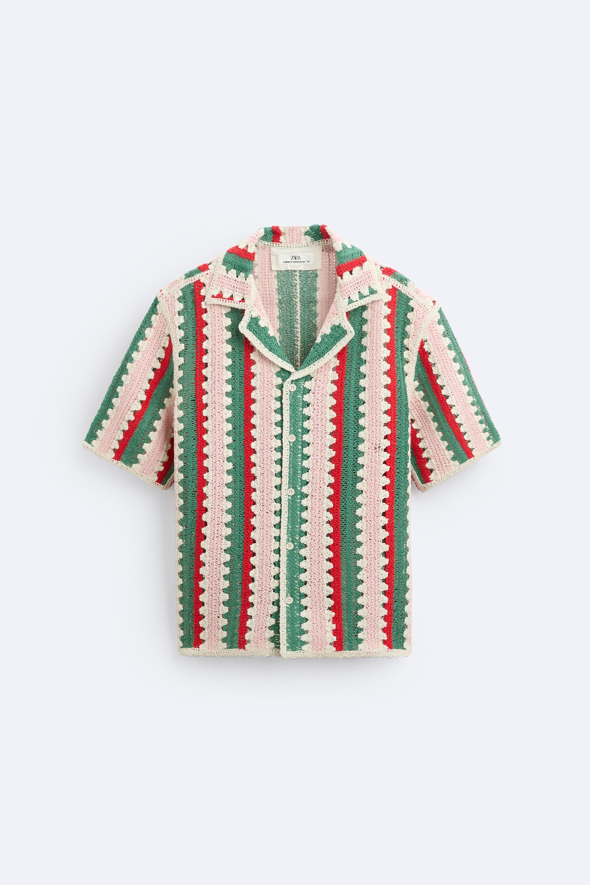 Camisas de crochet para hombre: cómo llevar la tendencia del