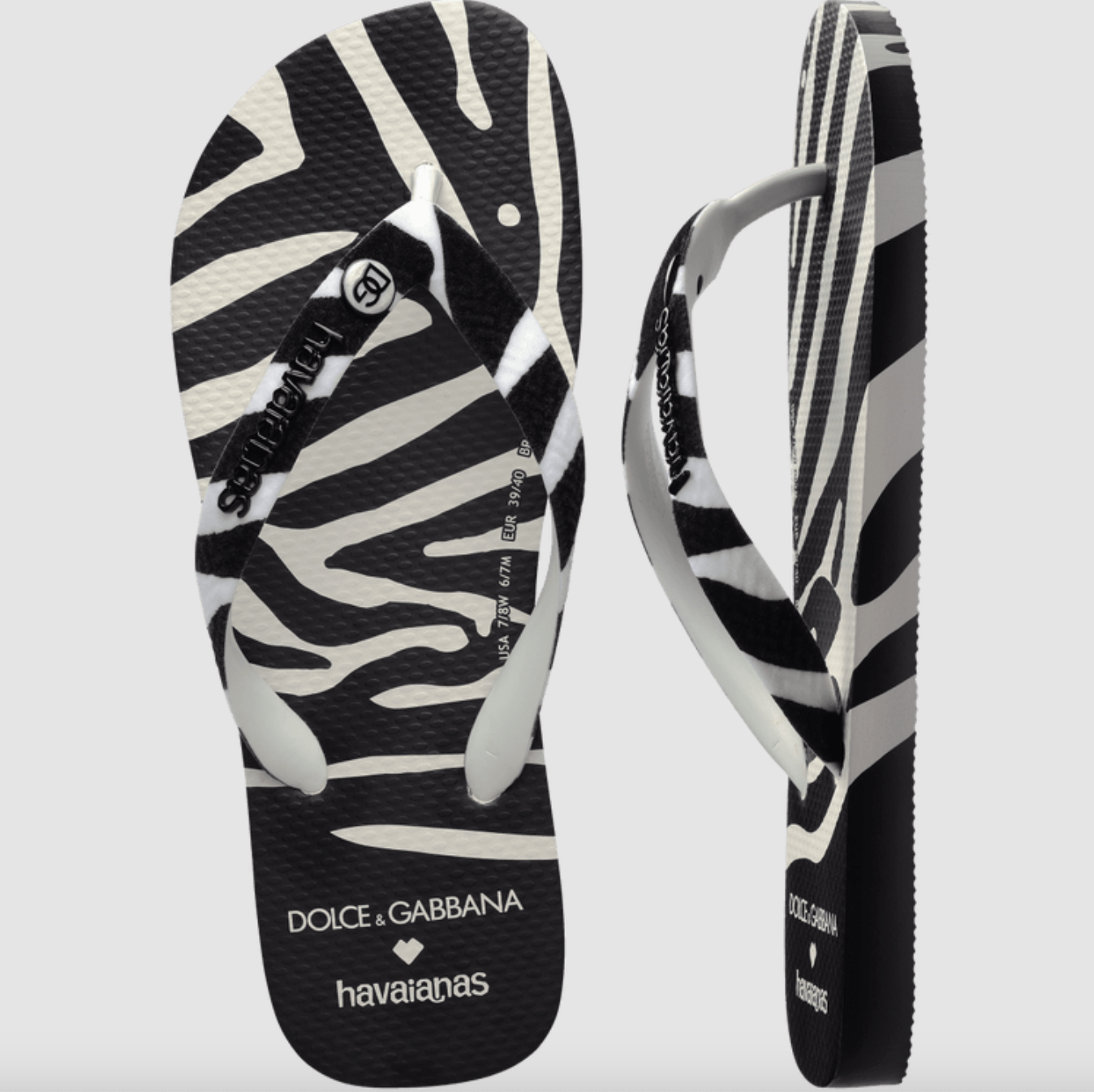 Dolce & Gabbana Gives Havaianas Flip-Flops the Designer