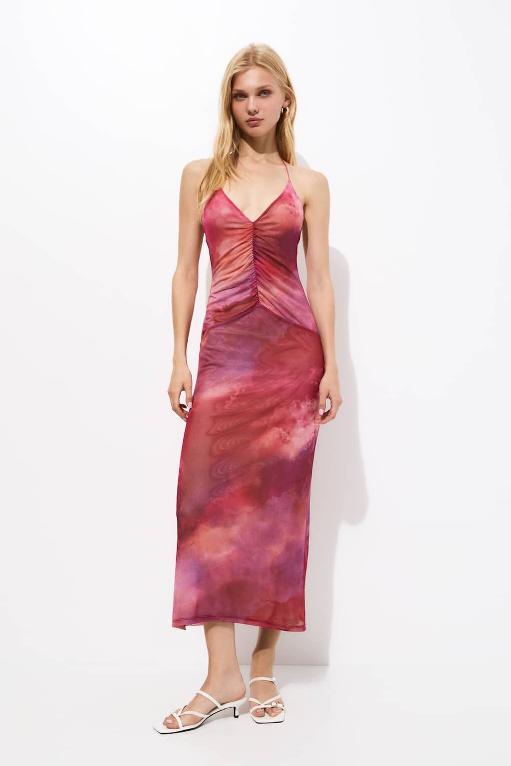 Zara Vestido Rosa Fucsia Bershka Got Talent Vestido Leopardo Paula