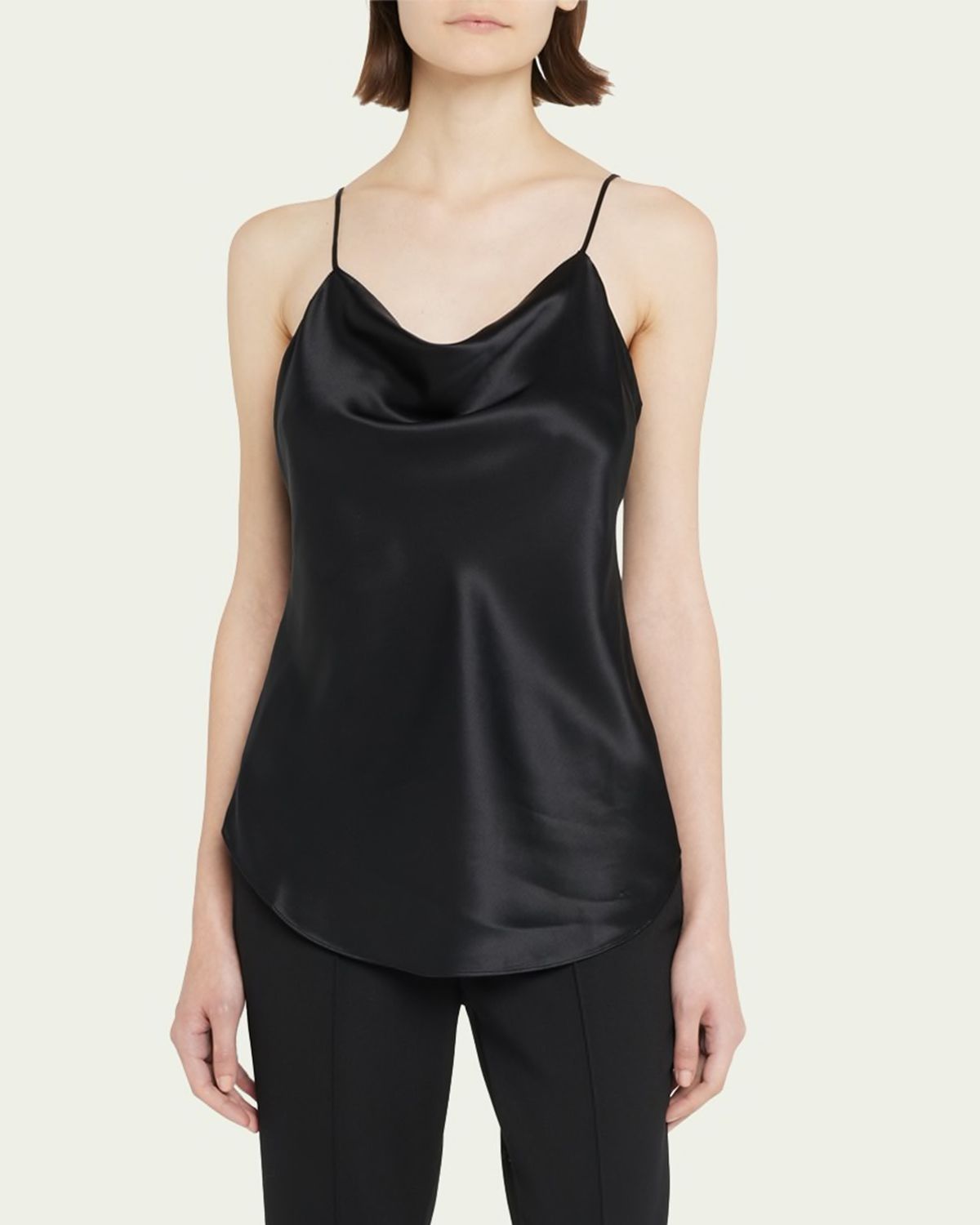 Emmalise Women's Basic Camisole Tops 3-Pack – Black, Navy, Khaki For Layering & Workouts