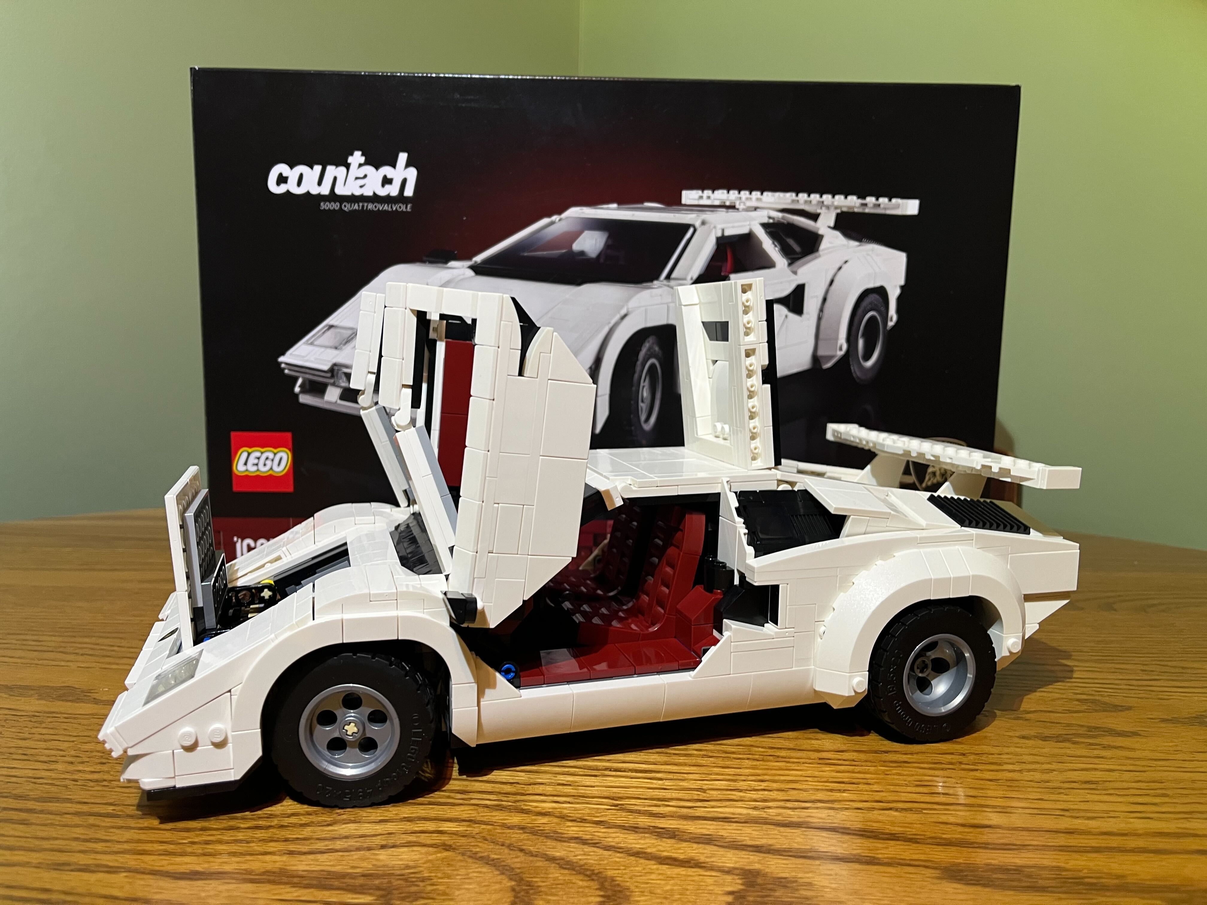 The Lego Lambo Countach Is Here—and We Built It