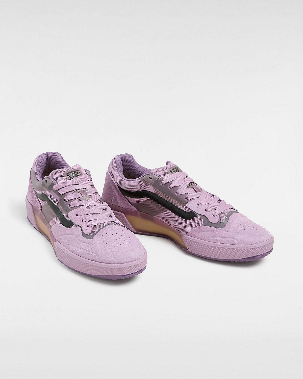 Low Top Zapatos Lilas Vans Blancos Vans Old Skool Vans Zapatos